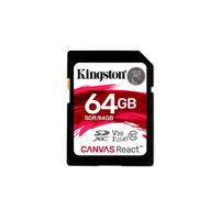 Kingston Canvas React SDXC 64GB  Memoria Flash