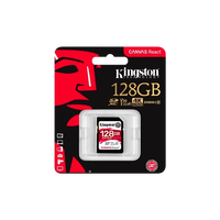 Kingston Canvas React SDXC 128GB Memoria Flash Kingston Canvas React SDXC 128GB Memoria Flash
