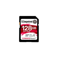 Kingston Canvas React SDXC 128GB Memoria Flash Kingston Canvas React SDXC 128GB Memoria Flash
