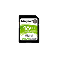 Kingston Canvas Select SDHC 16GB  Memoria Flash