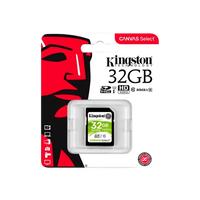 Kingston Canvas Select SDHC 32GB Memoria Flash Kingston Canvas Select SDHC 32GB Memoria Flash