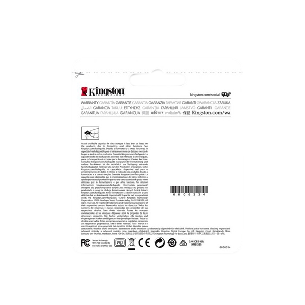 Kingston Canvas Select SDHC 32GB Memoria Flash Kingston Canvas Select SDHC 32GB Memoria Flash