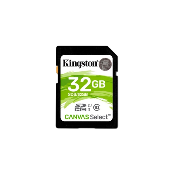 Kingston Canvas Select SDHC 32GB Memoria Flash Kingston Canvas Select SDHC 32GB Memoria Flash
