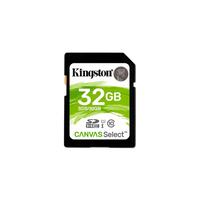 Kingston Canvas Select SDHC 32GB Memoria Flash Kingston Canvas Select SDHC 32GB Memoria Flash