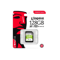 Kingston Canvas Select SDHC 128GB Memoria Flash Kingston Canvas Select SDHC 128GB Memoria Flash