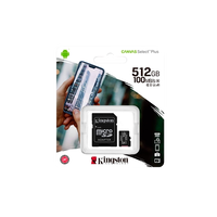 Kingston Canvas Select Plus 512GB Micro SD Adapt Tarjeta Kingston Canvas Select Plus 512GB Micro SD Adapt Tarjeta