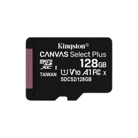 Kingston Canvas 128 GB Clase 10 UHSI Tarjeta MicroSD Kingston Canvas 128 GB Clase 10 UHSI Tarjeta MicroSD