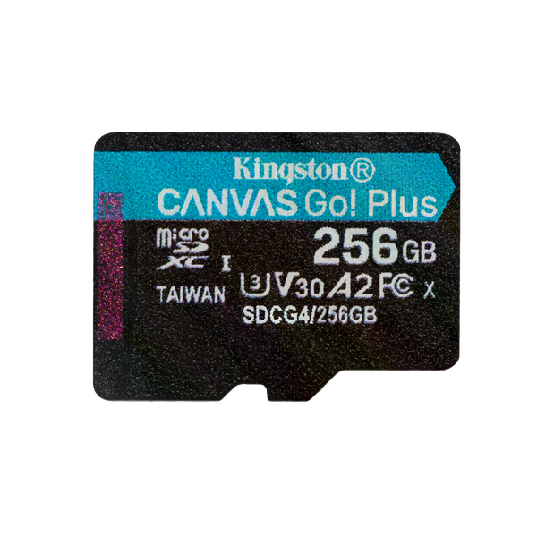 Card Kingston Canvas Go Plus MicroSD ADP 256GB Card Kingston Canvas Go Plus MicroSD ADP 256GB