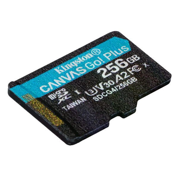 Card Kingston Canvas Go Plus MicroSD ADP 256GB Card Kingston Canvas Go Plus MicroSD ADP 256GB