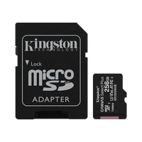 Kingston SDCS2256GB microSD XC clase 10 256GB ca Kingston SDCS2256GB microSD XC clase 10 256GB ca
