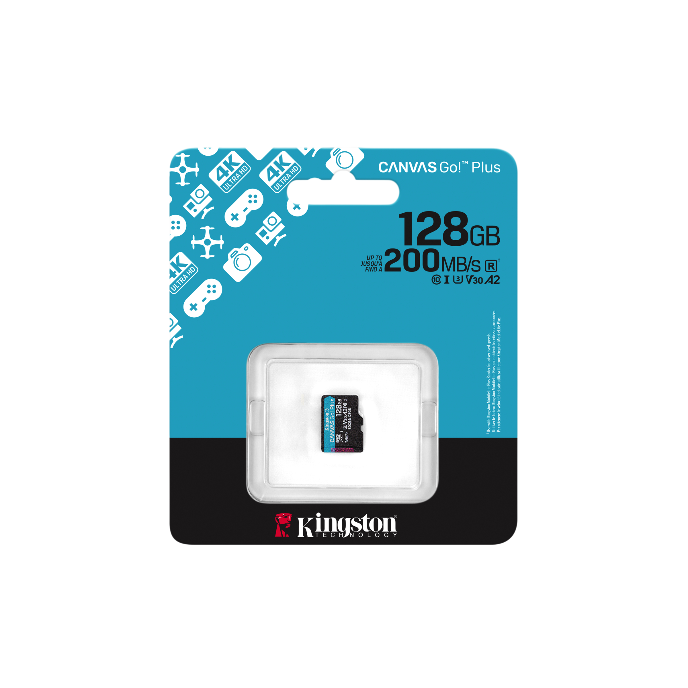 Kingston Canvas Go Plus MicroSD 128GB