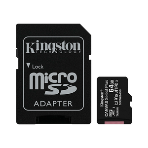 Kingston Canvas 64GB Clase 10 UHS cAdap Tarjeta MicroSD Kingston Canvas 64GB Clase 10 UHS cAdap Tarjeta MicroSD