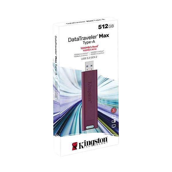 Kingston Technology DataTraveler Max unidad flash USB Type A 512 GB  Pen Drive Kingston Technology DataTraveler Max unidad flash USB Type A 512 GB  Pen Drive