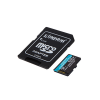 Kingston Canvas Go Plus 512GB Tarjeta microSD UHSI U3 V30 A2 Memoria Clase 10 170MBs con Adaptador Kingston Canvas Go Plus 512GB Tarjeta microSD UHSI U3 V30 A2 Memoria Clase 10 170MBs con Adaptador