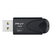 PNY 128GB ATTACHE 4  USB 31 80MBS  Pendrive