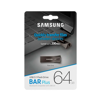 Samsung BAR Titan Gray Plus 64GB USB 31 PenDrive Samsung BAR Titan Gray Plus 64GB USB 31 PenDrive