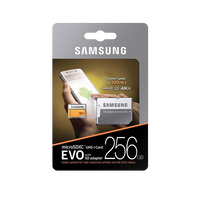 Samsung EVO 256GB MicroSD Clase 10  Memoria Flash