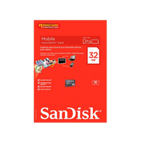 SanDisk  tarjeta de memoria flash  32 GB  microSDHC