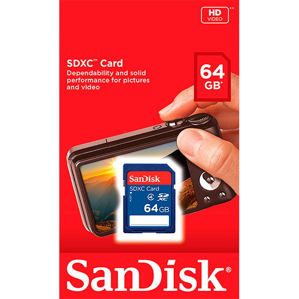 SanDisk Standard 64GB Tarjeta SD SanDisk Standard 64GB Tarjeta SD