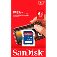 SanDisk Standard 64GB - Tarjeta SD