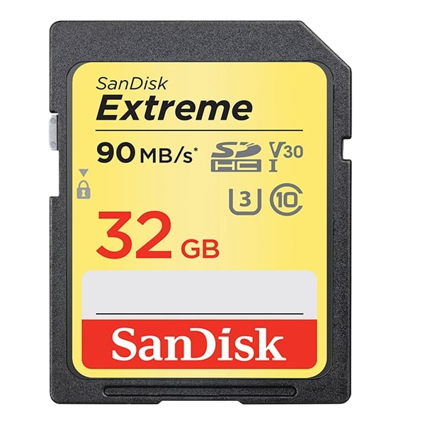 SanDisk Extreme 32GB 90MBs 40MBs Tarjeta SD SanDisk Extreme 32GB 90MBs 40MBs Tarjeta SD