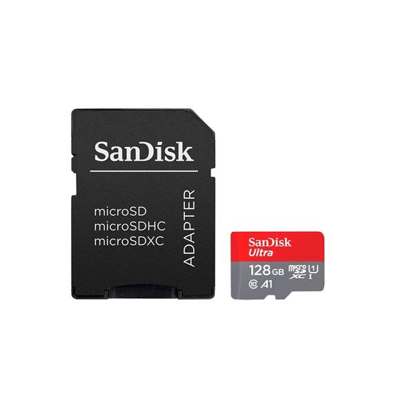 SanDisk Ultra Android 128GB 100MBs cadapt Tarjeta microSD SanDisk Ultra Android 128GB 100MBs cadapt Tarjeta microSD