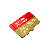 SanDisk Extreme 32GB 100MBs 60MBs cadap  Tarjeta microSD