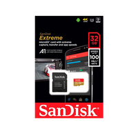 SanDisk Extreme 32GB 100MBs 60MBs cadap  Tarjeta microSD