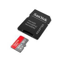 SanDisk Ultra 64GB 100MBs cadap Tarjeta microSD SanDisk Ultra 64GB 100MBs cadap Tarjeta microSD
