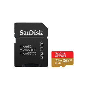SanDisk Extreme 32GB 100MBs 60MBs cada Tarjeta microSD SanDisk Extreme 32GB 100MBs 60MBs cada Tarjeta microSD