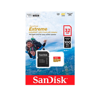 SanDisk Extreme 32GB 100MBs 60MBs cada Tarjeta microSD SanDisk Extreme 32GB 100MBs 60MBs cada Tarjeta microSD