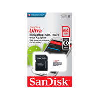 SanDisk Ultra Android 64GB 80MBs cadap  Tarjeta microSD