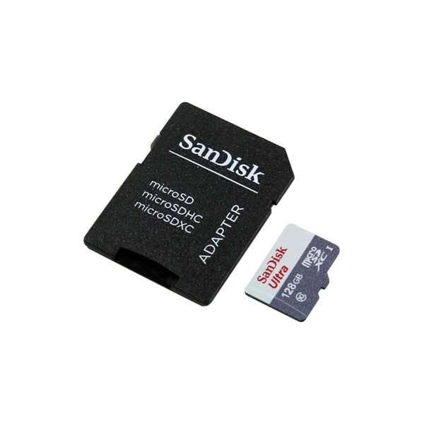 SanDisk Ultra Android 128GB 80MBs cadapt  Tarjeta microSD SanDisk Ultra Android 128GB 80MBs cadapt  Tarjeta microSD