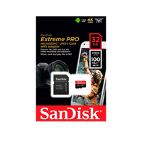SanDisk Extreme Pro 32GB 100MBs cadap  Tarjeta microSD