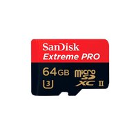 SanDisk Extreme Pro 64GB 275MBs USB3 Tarjeta microSD SanDisk Extreme Pro 64GB 275MBs USB3 Tarjeta microSD