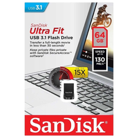 SanDisk Ultra Fit USB 31 64GB PenDrive SanDisk Ultra Fit USB 31 64GB PenDrive