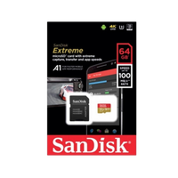 SanDisk Extreme 64GB 160MBs cAdap  Soft  MicroSD