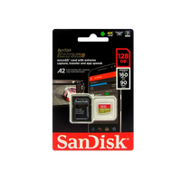 Sandisk Extreme MicroSD 128GB  adaptador  Rescue Pro Delx