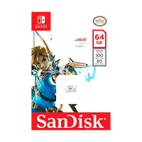 SanDisk Micro SD 64GB para Nintendo Switch Zelda  Memoria