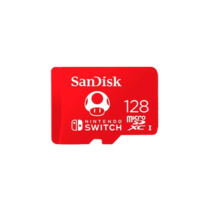 SanDisk Micro SD 128GB para Nintendo Switch Mario  Memoria