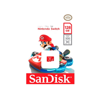 SanDisk Micro SD 128GB para Nintendo Switch Mario Memoria SanDisk Micro SD 128GB para Nintendo Switch Mario Memoria