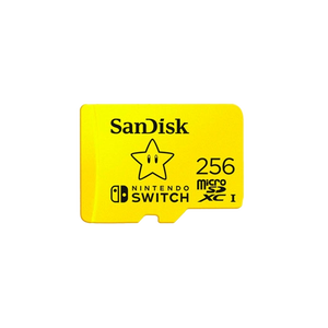 SanDisk Micro SD 256GB para Nintendo Switch Star Memoria SanDisk Micro SD 256GB para Nintendo Switch Star Memoria