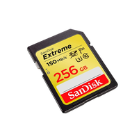 SanDisk Extreme 256GB 150MBs  Tarjeta SD
