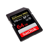 SanDisk Extreme Pro 64GB 170MBs  Tarjeta SD
