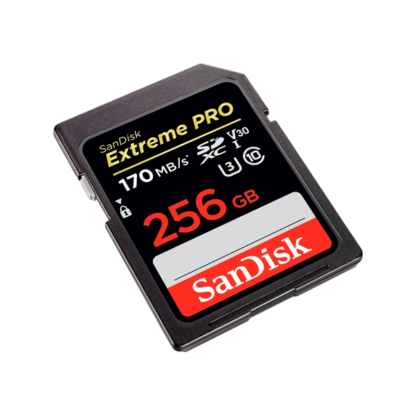 SanDisk Extreme Pro 256GB 170MBs Tarjeta SD SanDisk Extreme Pro 256GB 170MBs Tarjeta SD