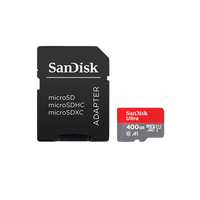 SanDisk Ultra Android 400GB 100MBs cAdap  Tarjeta MicroSD