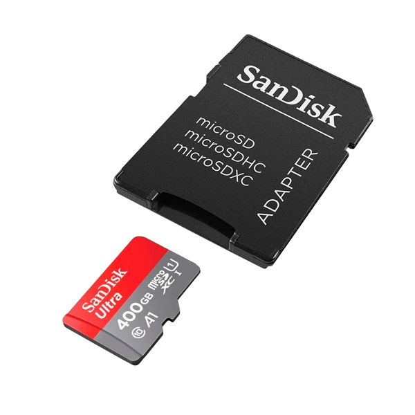 SanDisk Ultra Android 400GB 100MBs cAdap Tarjeta MicroSD SanDisk Ultra Android 400GB 100MBs cAdap Tarjeta MicroSD