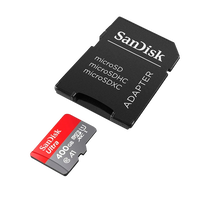 SanDisk Ultra Android 400GB 100MBs cAdap  Tarjeta MicroSD