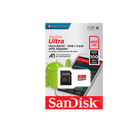 SanDisk Ultra Android 400GB 100MBs cAdap  Tarjeta MicroSD