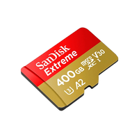 SanDisk Extreme 400GB 160MBs cAdap  Soft  MicroSD